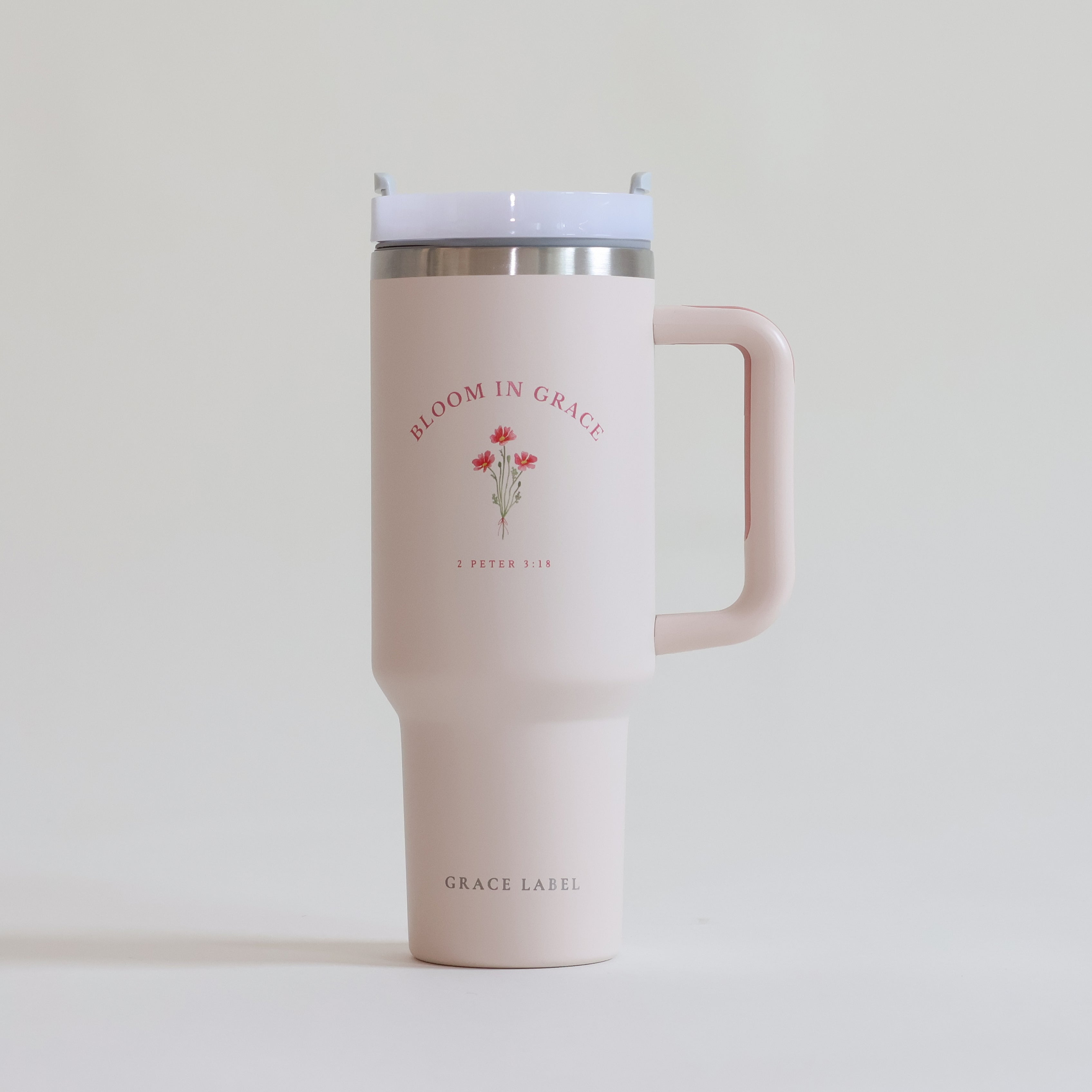 Bloom In Grace 40 Oz Tumbler