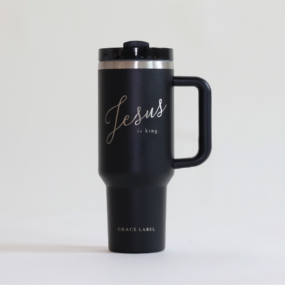 Jesus is King Tumbler by Grace Label